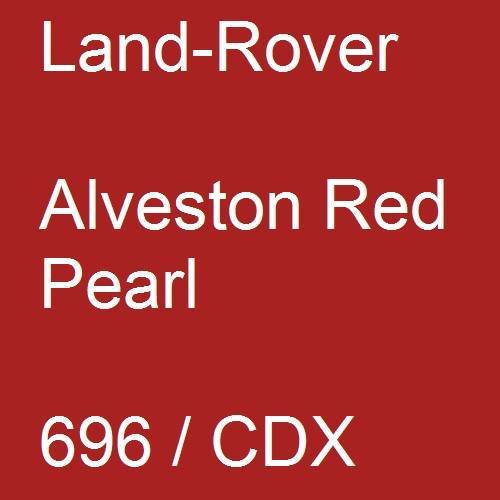 Land-Rover, Alveston Red Pearl, 696 / CDX.